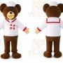 Nurse Bear Mascot Costume