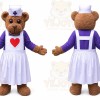 Nurse Bear Mascot Costumes