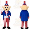 Old Man Mascot Costume