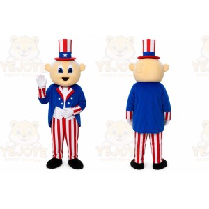 Old Man Mascot Costume