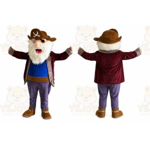 Old Pirate Mascot Costume