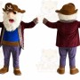 Old Pirate Mascot Costume