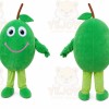Olive Mascot Costume Green Olive