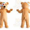 One Eye The Bear Mascot Costume