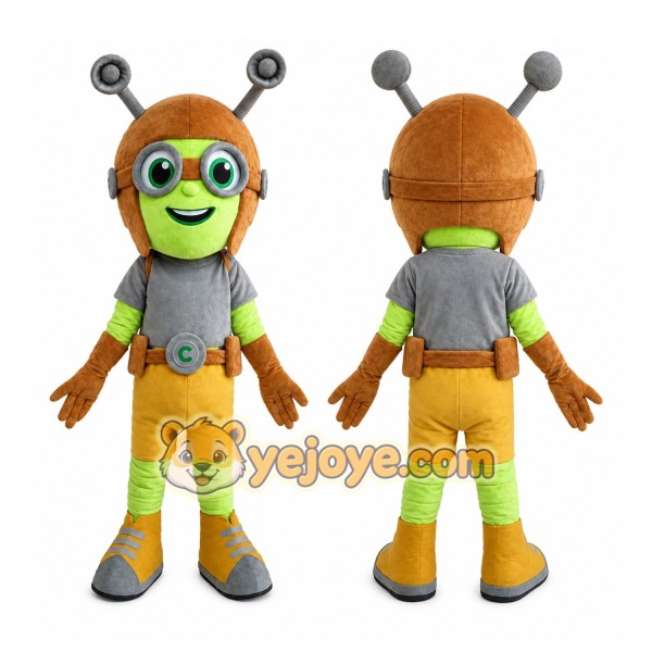 Beat Bugs Mascot Costume Crick Mascot Costume