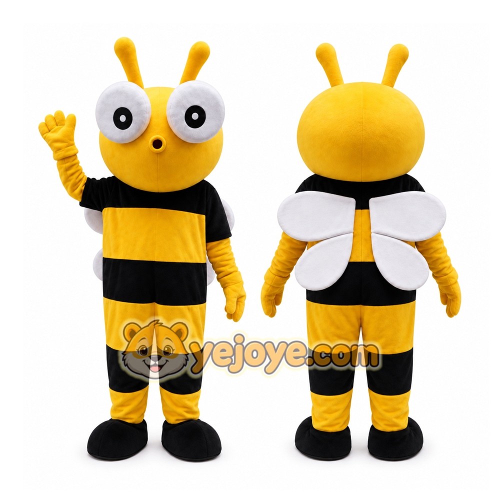 Orange Bee Mascot Costume Animal Cartoon Costume Orange Bee Mascot Costume Animal Cartoon Costume
