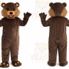 Orange Ear Bear Animal Mascot Costume