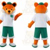 Orange Fox Mascot Costume