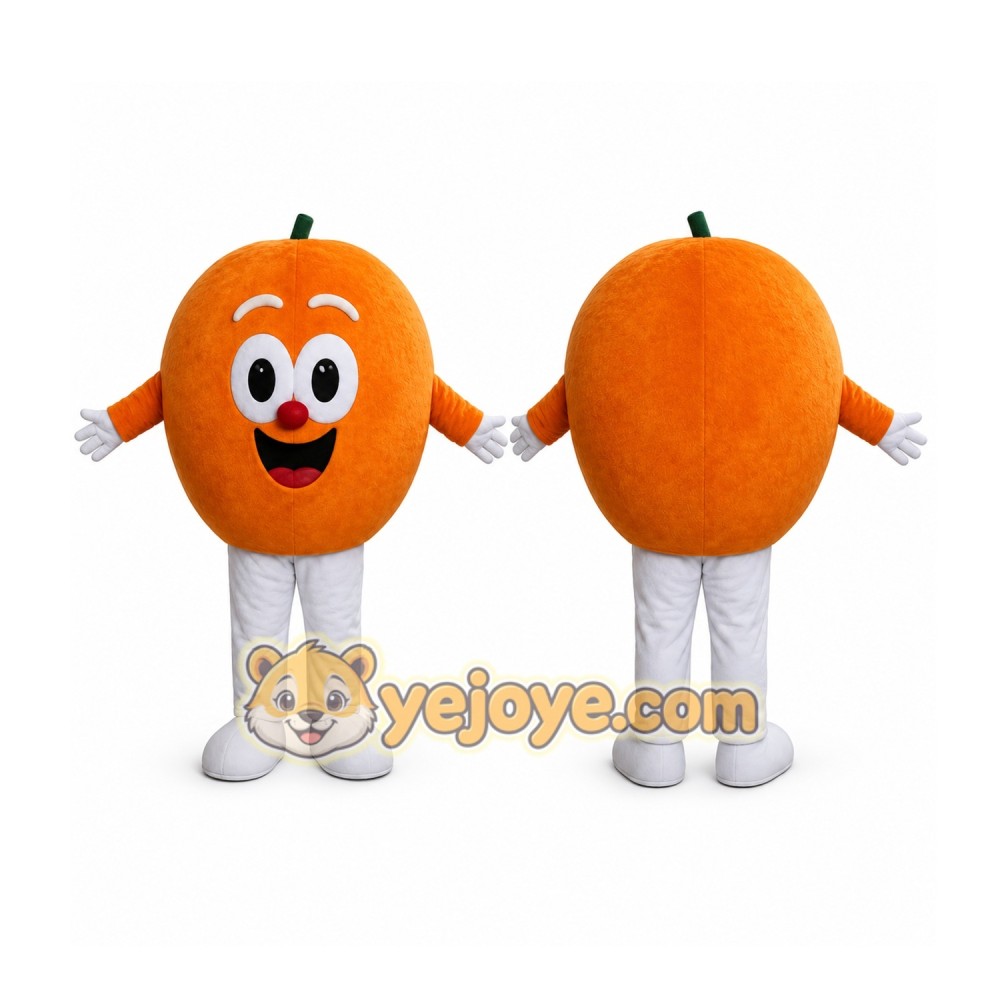 Orange Fruit Custom Mascot Costume Cartoon Character Orange Fruit Custom Mascot Costume Cartoon Character