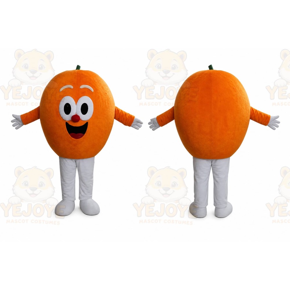 Orange Fruit Custom Mascot Costume Cartoon Character