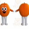 Orange Fruit Custom Mascot Costume Cartoon Character