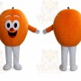 Orange Fruit Custom Mascot Costume Cartoon Character