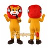 Orange Hair Lion Mascot Costume