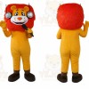 Orange Hair Lion Mascot Costume