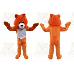 Orange Lion Mascot Costume for Adult