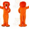 Orange Lion Mascot Costume