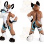 Beautiful Fox Fursuit Mascot Costume