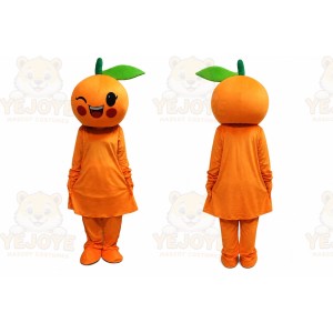 Orange Mascot Costume