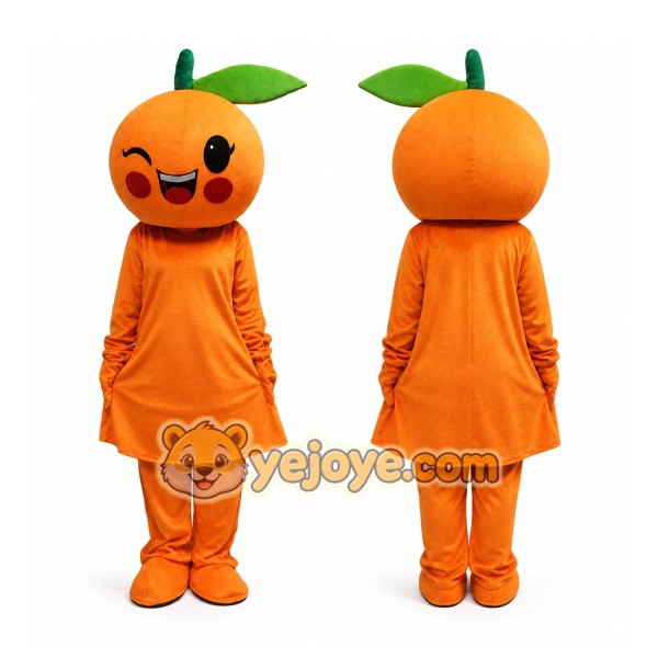 Orange Fruit Mascot Costume