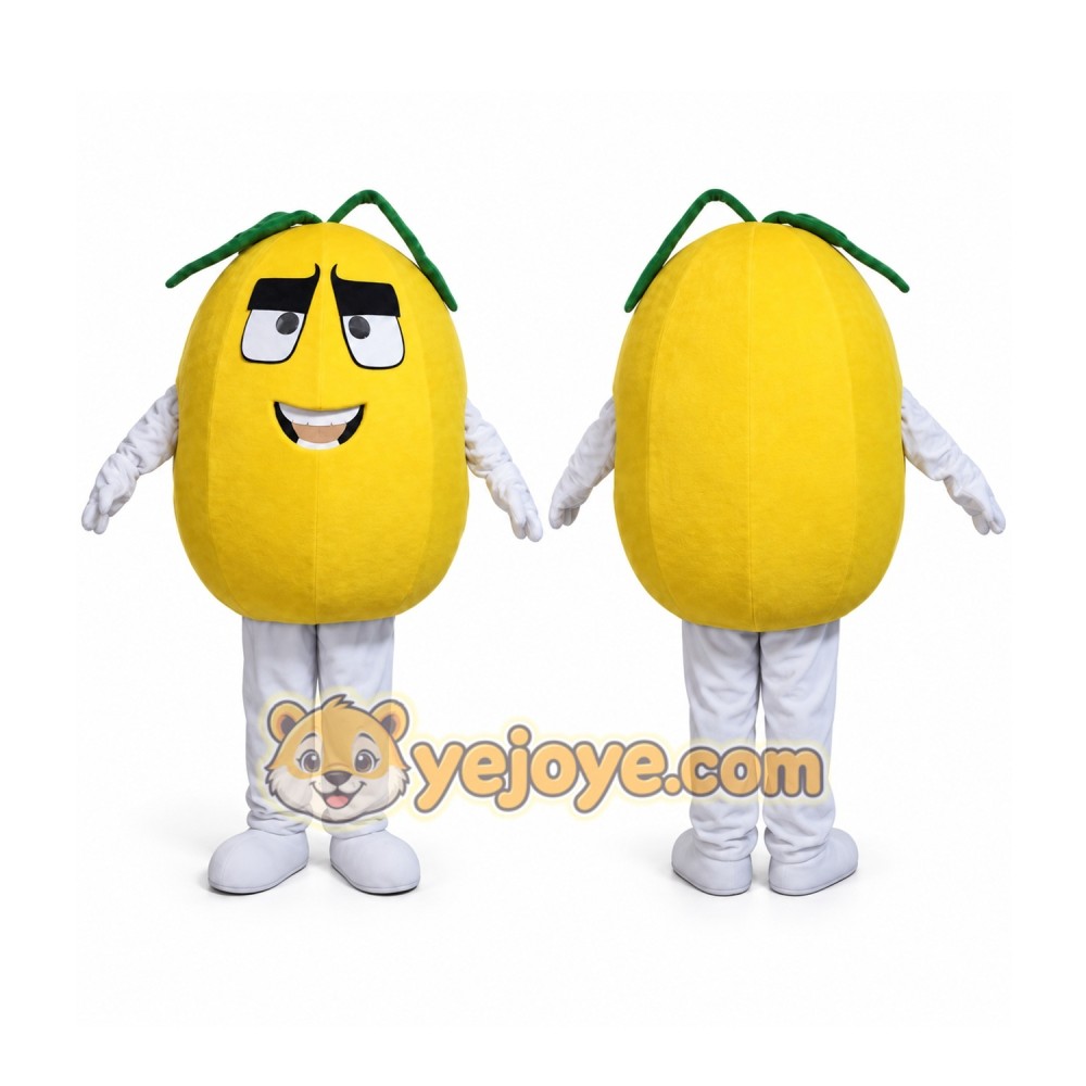 Orange Pear Fruits Mascot Costume