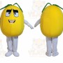 Orange Pear Fruits Mascot Costume