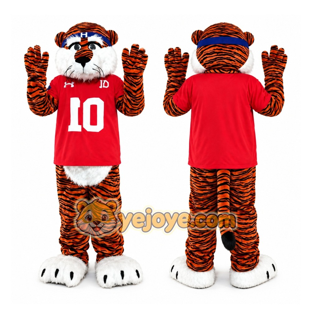 Orange Sport Tiger Mascot Costume Orange Sport Tiger Mascot Costume