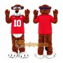 Orange Sport Tiger Mascot Costume