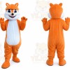 Orange Squirrel Mascot Costume