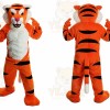 Orange Tiger Cartoon Mascot Costume