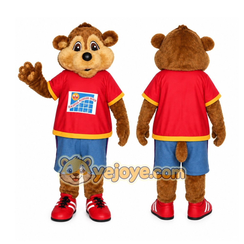 Beaver Castor Mascot Costume Beaver Castor Mascot Costume