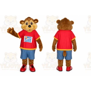 Beaver Castor Mascot Costume