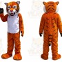 Orange Tiger Mascot Costume for Adult