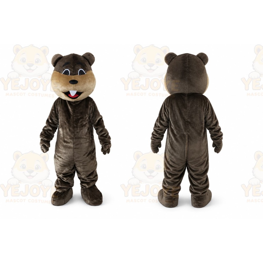 Beaver Mascot Costume Adult Character Costume