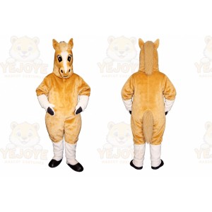 Palomino Horse Mascot Costume