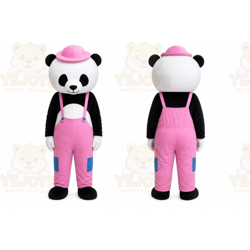 Panda Adult Cartoon Mascot Costume