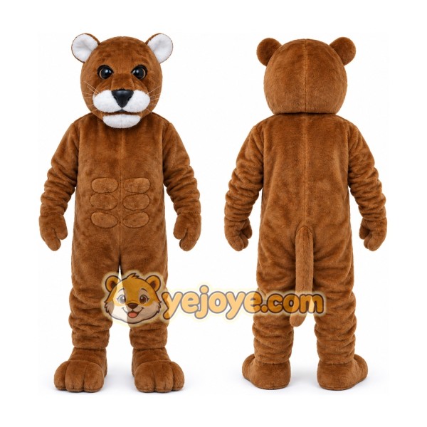 Panther Cougar Mascot Leopard Jaguar Cougar Costume
