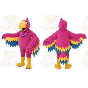 Parrot Hot Pink Animal Farm Mascot Costume