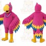 Parrot Hot Pink Animal Farm Mascot Costume