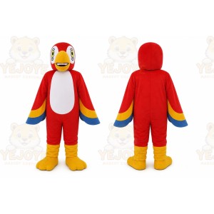 Parrot Mascot Costumes Cartoon Red Bird