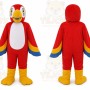 Parrot Mascot Costumes Cartoon Red Bird