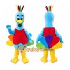 Peacock Mascot Costume Cartoon Bird