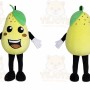 Pear Mascot Costume Fruit Mascot