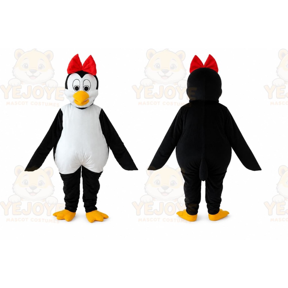 Penguin Girl Cartoon Mascot Costume