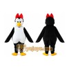 Penguin Girl Cartoon Mascot Costume Penguin Girl Cartoon Mascot Costume
