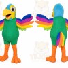 Pepe Parrot Animal Farm Mascot Costume Character Cosplay