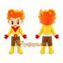 Personality Flame Head Doll Cartoon Mascot Costume