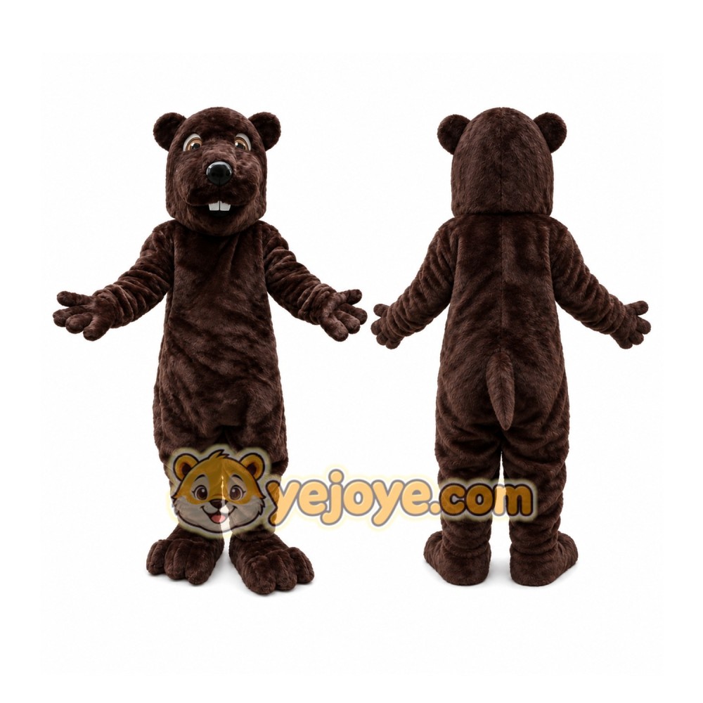 Beaver Sinocastor Mascot Costume Beaver Sinocastor Mascot Costume