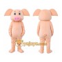 Pig Mascot Costume Cartoon