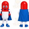 Pill Hero Mascot Costume