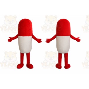 Pills Capsule Mascot Costume Cartoon